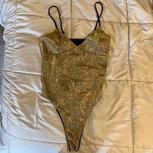 Shimmery Gold Bodysuit